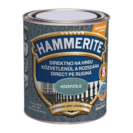 Hammerite festék - Kalapácslakk - Középzöld 750 ml
