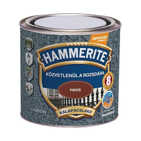 Hammerite festék - Kalapácslakk - Piros 250 ml