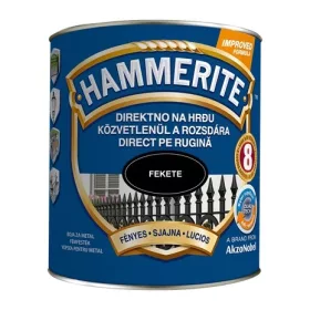 Hammerite festék - Fényes - Fekete 2,5 l
