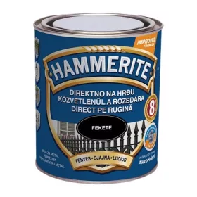 Hammerite festék - Fényes - Fekete 750 ml