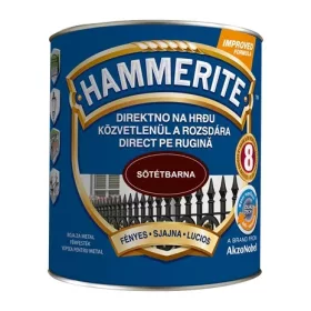 Hammerite festék - Fényes - Sötétbarna 2,5 l