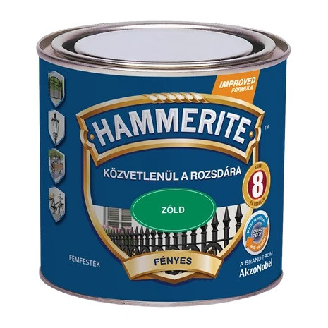 Hammerite festék - Fényes - Zöld 250 ml