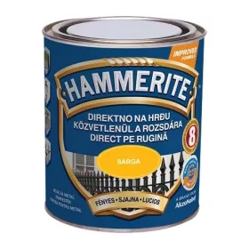Hammerite festék - Fényes - Sárga 750 ml