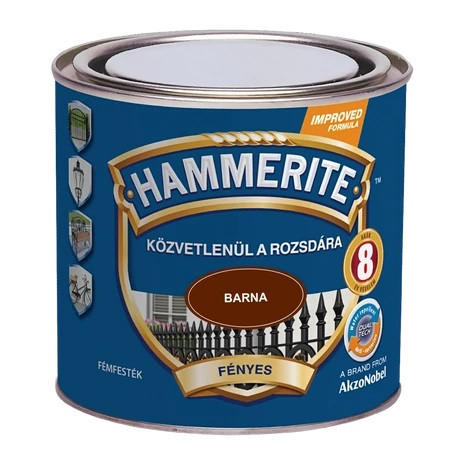 Hammerite festék - Fényes - Barna 250 ml