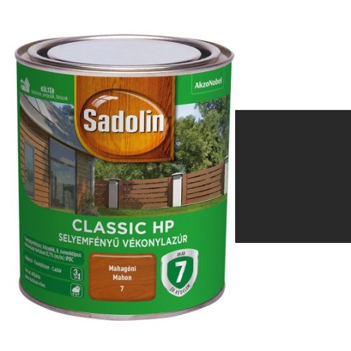 Sadolin Classic HP vékonylazúr - Ében 2,5 l