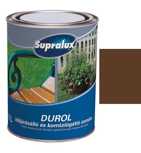 Supralux Durol festék Barna 1 l
