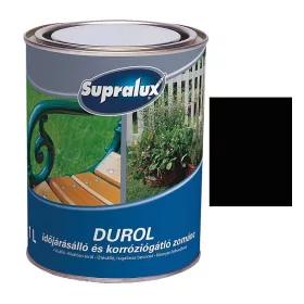 Supralux Durol festék Fekete 1 l