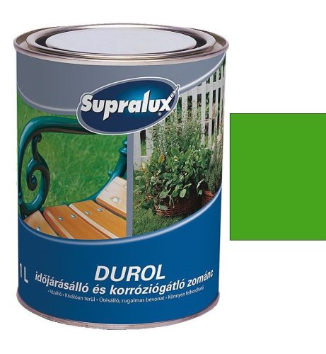 Supralux Durol festék Fűzöld 1 l