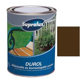 Supralux Durol festék Sötétbarna 1 l