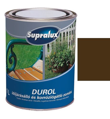 Supralux Durol festék Sötétbarna 2,5 l