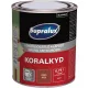 Supralux Koralkyd korróziógátló alapozó - 250 ml, vörös