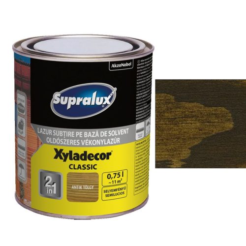 Supralux XYLADECOR Classic vékonylazúr Paliszander 750 ml