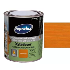 Supralux XYLADECOR vastaglazúr - Angol vörös, 5 l