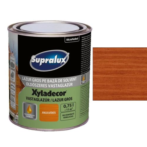 Supralux XYLADECOR vastaglazúr - Cseresznye, 2,5 l