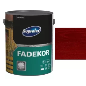 Supralux FADEKOR vízbázisú vékonylazúr Mahagóni 5 l
