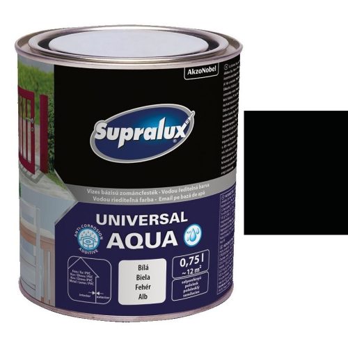 Supralux Universal Aqua Fekete - 750 ml, Fekete