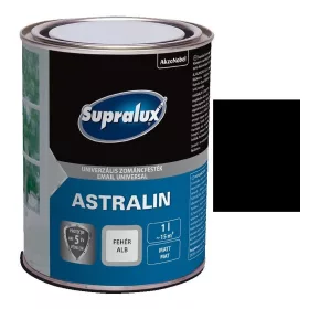 Supralux Astralin festék MATT Fekete 250 ml