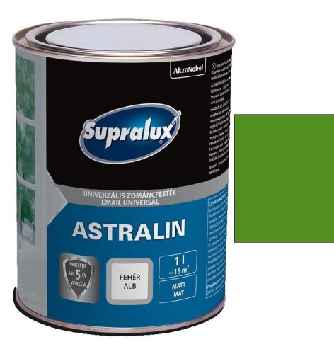 Supralux Astralin Selyemfényű festék Zöld 1 l