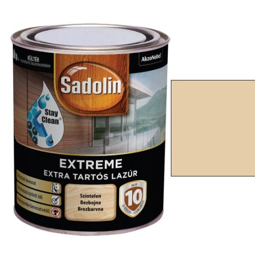 Sadolin Extreme lazúr - Színtelen 2,5 l