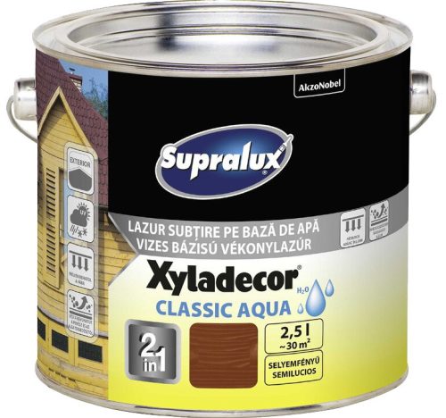 Supralux XYLADECOR Classic Aqua vékonylazúr Színtelen 750 ml