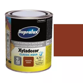   Supralux XYLADECOR Classic Aqua vékonylazúr Svédvörös 2,5 l