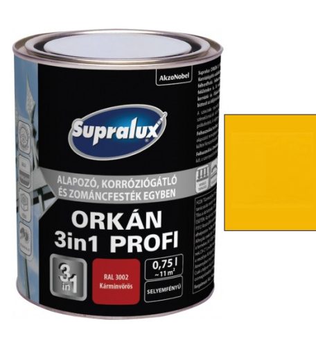 Supralux ORKÁN 3in1 PROFI - RAL 1003 rikító sárga, 2,5 l