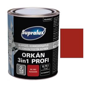 Supralux ORKÁN 3in1 PROFI - RAL 3002 kárminpiros, 2,5 l