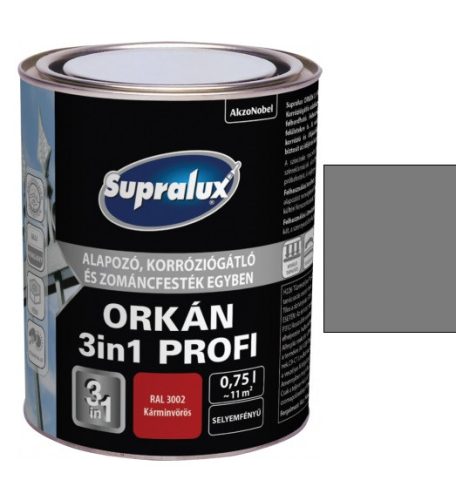 Supralux ORKÁN 3in1 PROFI - RAL 7037 porszürke, 2,5 l