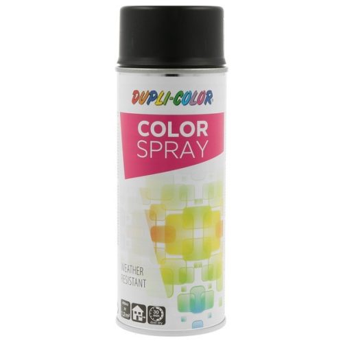 MOTIP DUPLI COLOR Colorspray 400ml - RAL 9005 fekete matt