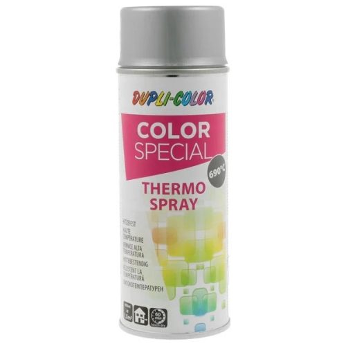 MOTIP DUPLI COLOR Colorspray 400ml - hőálló ezüst 690°C