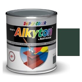   Alkyton fedő és alapozó festék RAL 6005 moszatzöld selyemfényű - 750 ml