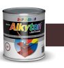 Alkyton fedő és alapozó festék Csokoládébarna selyemfényű - 750 ml