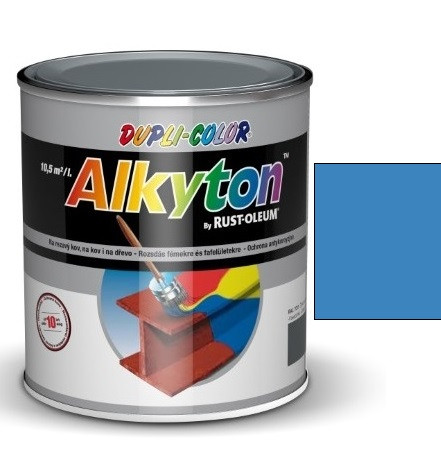 Alkyton fedő és alapozó festék RAL 5012 világos kék - 750 ml