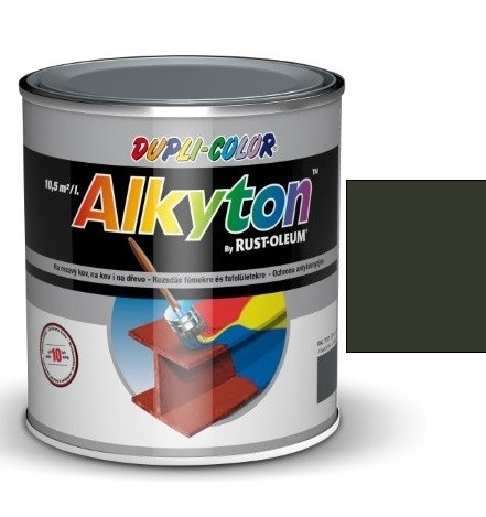 Alkyton fedő és alapozó festék RAL 6009 fenyőzöld - 750 ml