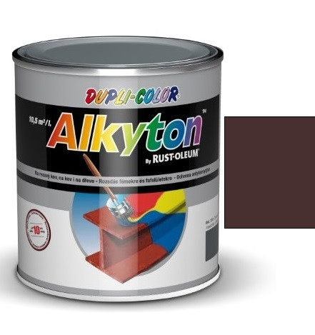 Alkyton fedő és alapozó festék RAL 8017 csokoládébarna - 2,5 l