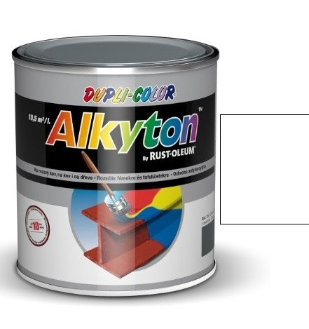 Alkyton fedő és alapozó festék RAL 9010 tiszta fehér - 750 ml