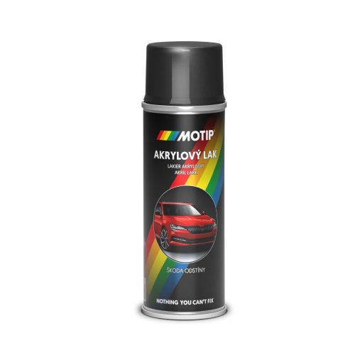 MOTIP AUTO-COLOR SKODA antracitszürke metál fényes festék spray 200ml
