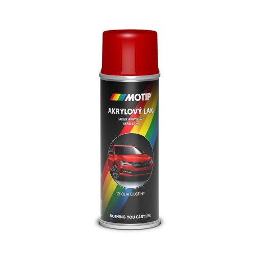 MOTIP AUTO-COLOR SKODA piros metál fényes festék spray 200ml