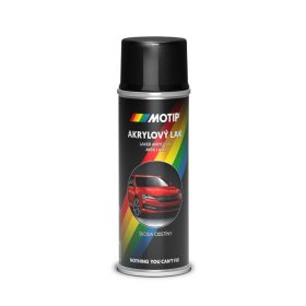   MOTIP AUTO-COLOR SKODA magic fekete metál fényes festék spray 200ml