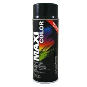 MOTIP MAXI COLOR festék spray RAL 9005 fekete matt 400 ml