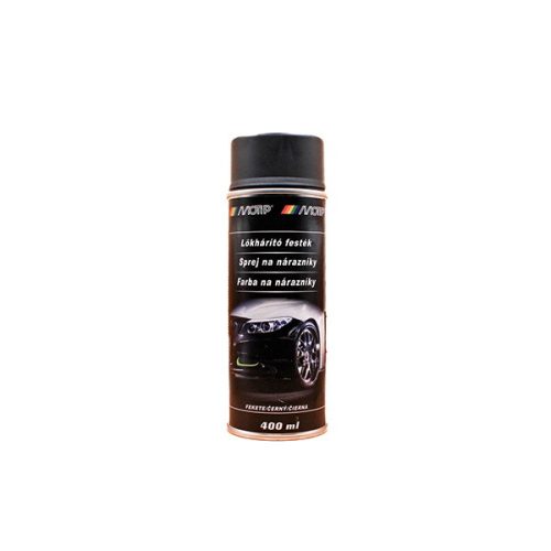 MOTIP Lökhárító műanyagra felújító fekete festék spray 400ml